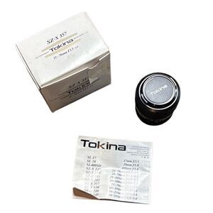 Tokina SZ-X 357 camera lens 49mm NIB
